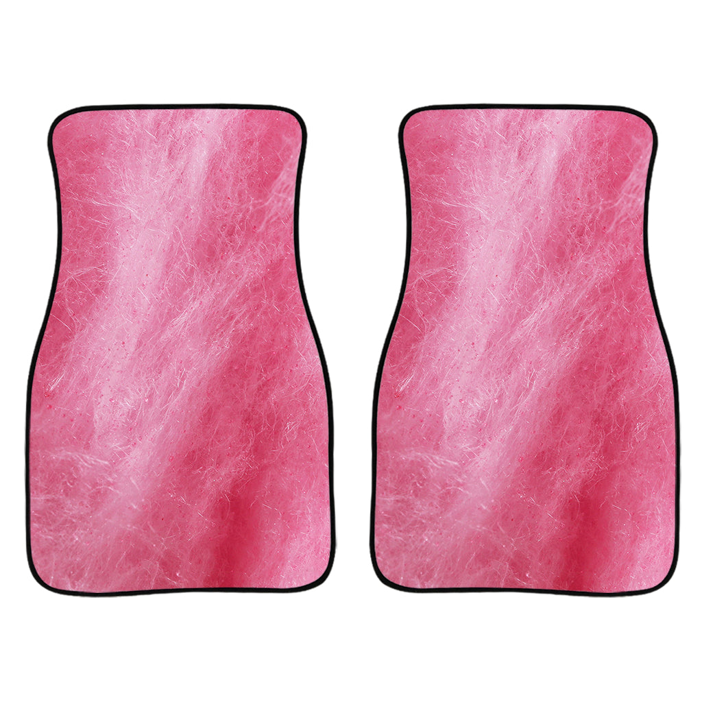 Pink Cotton Candy Print Front Car Floor Mats