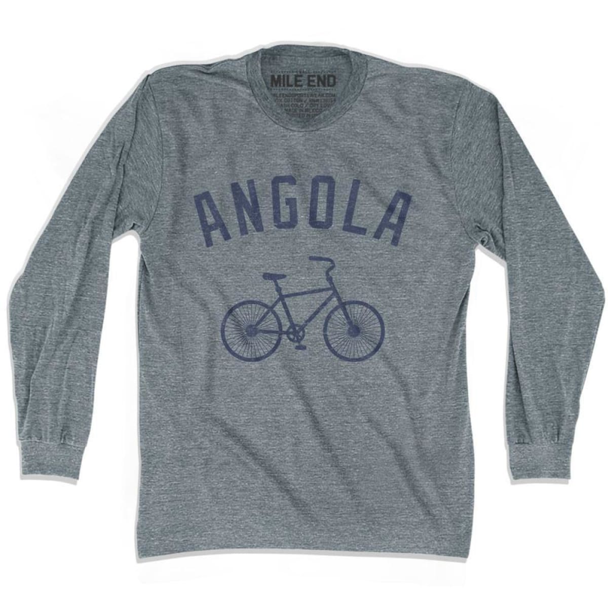 Angola Vintage Bike T-shirt Long Sleeve