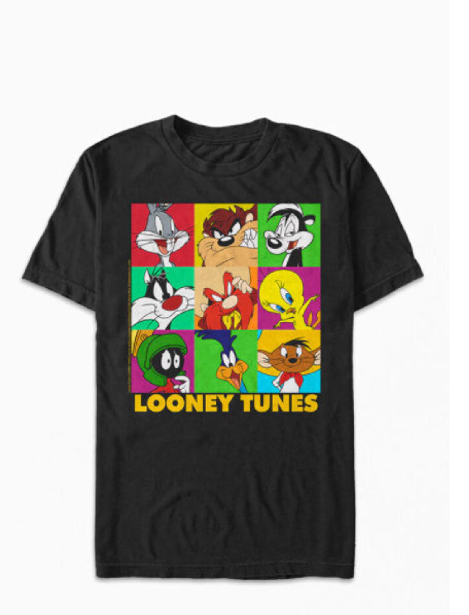 Looney Tunes Boxes T-Shirt Vintage Shirt Tweety Bird Shirt Lola Bugs Bunny Tasmania Shirt Looney Tunes Unisex S-5 T-Shirt