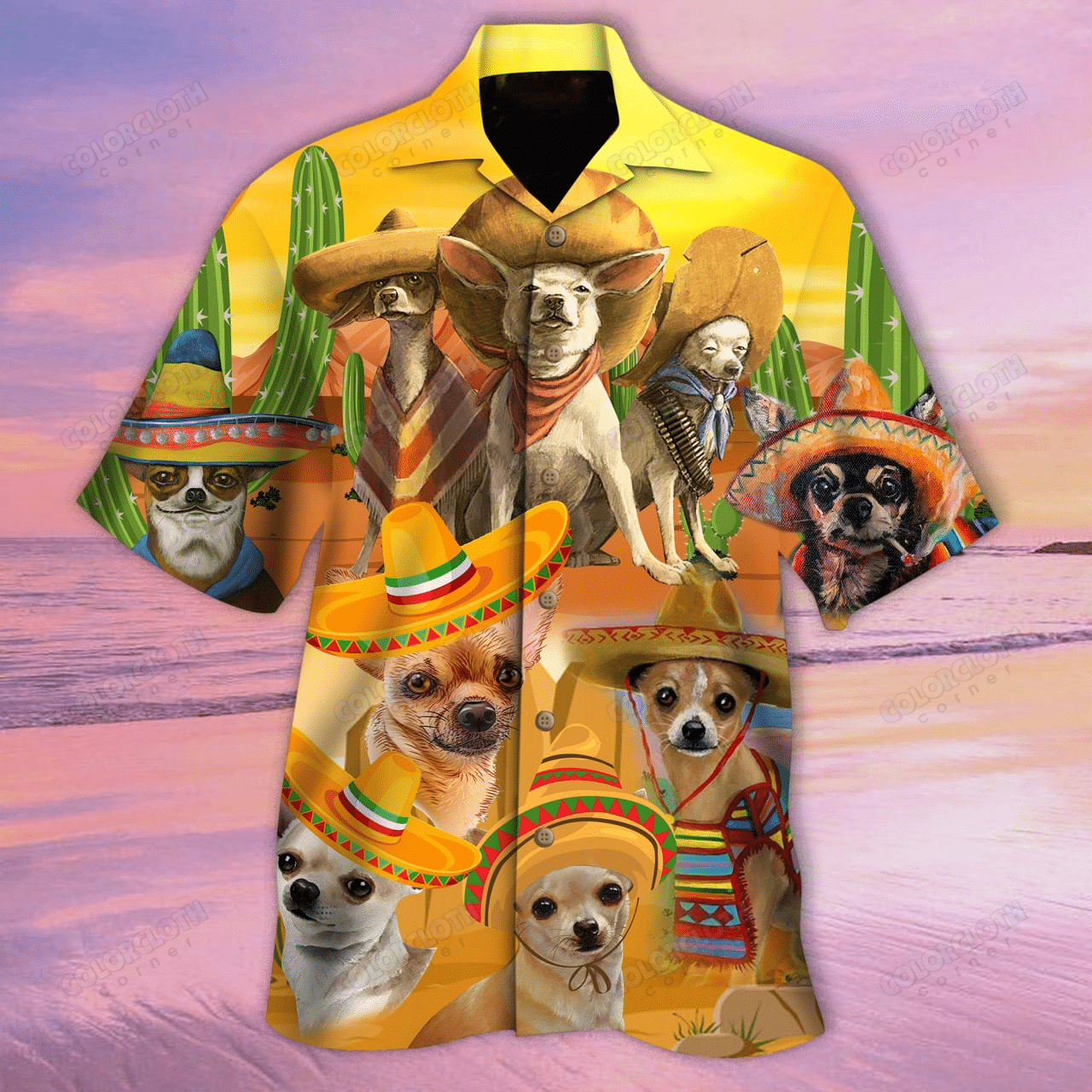 Dog Chihuahua Is My Best Friend Hawaiian Shirt Ha74765