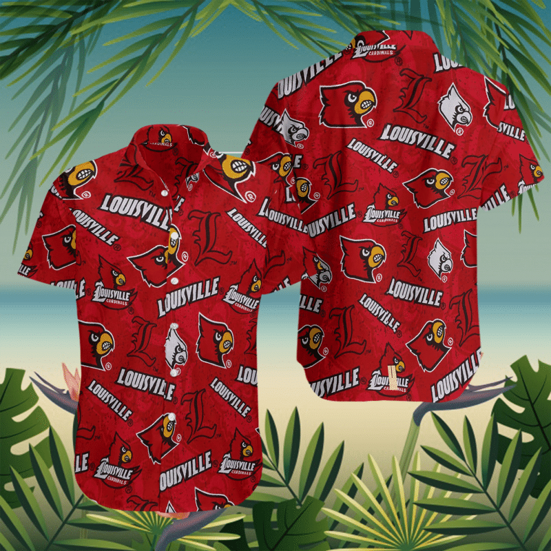 Louisville Cardinals Hawaii Shirt For Men Women Ha1219