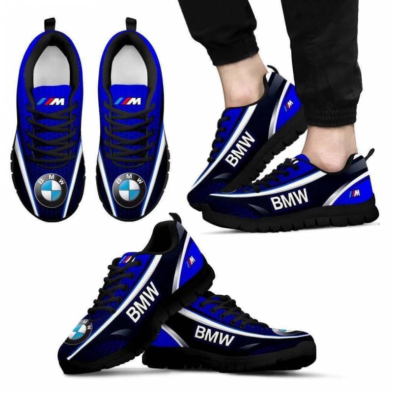 3D Printed BMW NTA Sneakers For Men & Women Ver 7 (Blue)