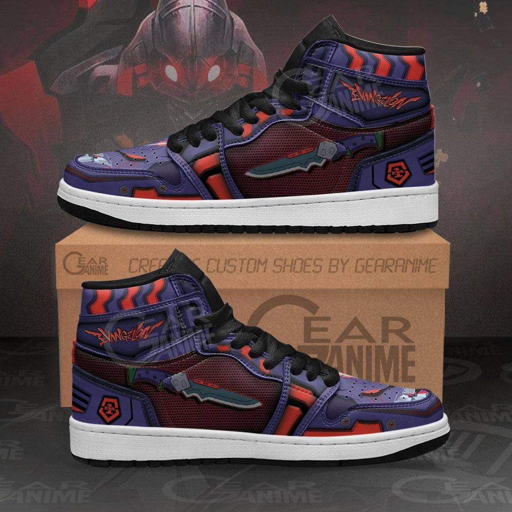 Neon Genesis Evangelion Unit-01 Awakened Anime Air Jordan Shoes Sport Sneakers