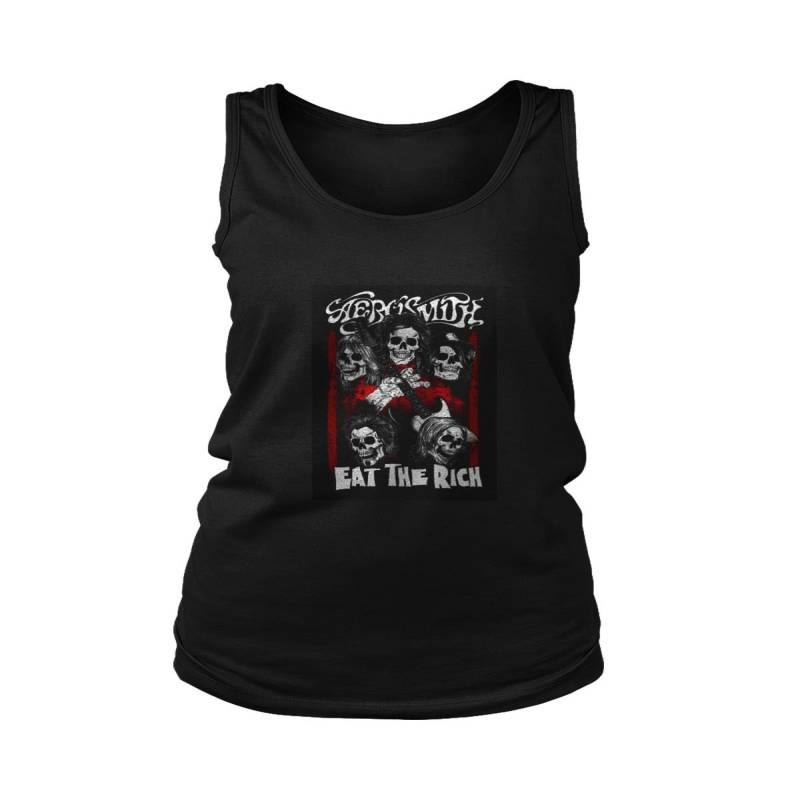 Aerosmith Eat The Rich Poster Women’s Tank Top