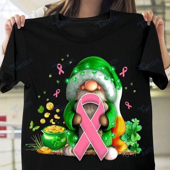 Breast Cancer Awareness Gnome Graphic Unisex T Shirt, Sweatshirt, Hoodie Size S – 5Xl