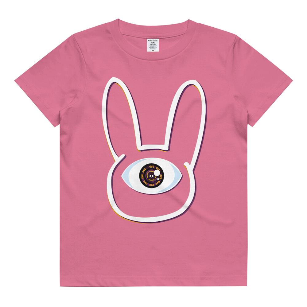 Bad Easter Bunny 1 Eye X100 – Easter Dembow Reggaeton Trap Kids T Shirt