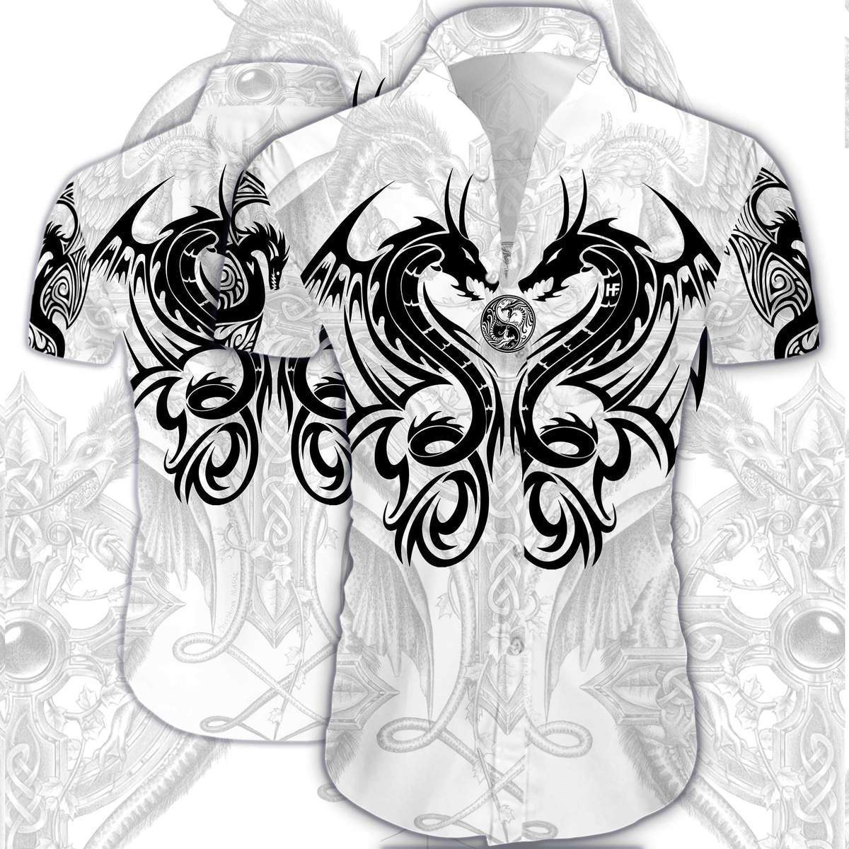 Dragon Tattoo Hawaii Shirt For Men Women Adult Ha34145