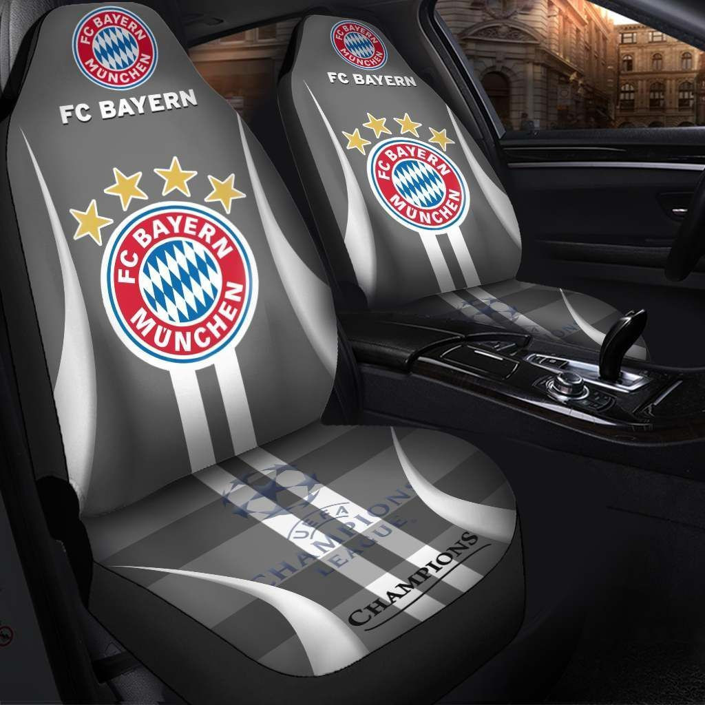 Bayern Muchen Car Seat Cover Ver 47 (Set Of 2)