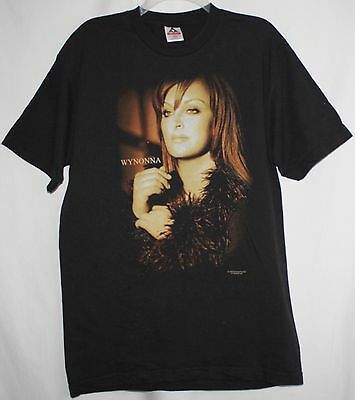 Vintage Wynonna Judd T Shirt Tour Concert 2000 Country Music Face The Judds L 5160