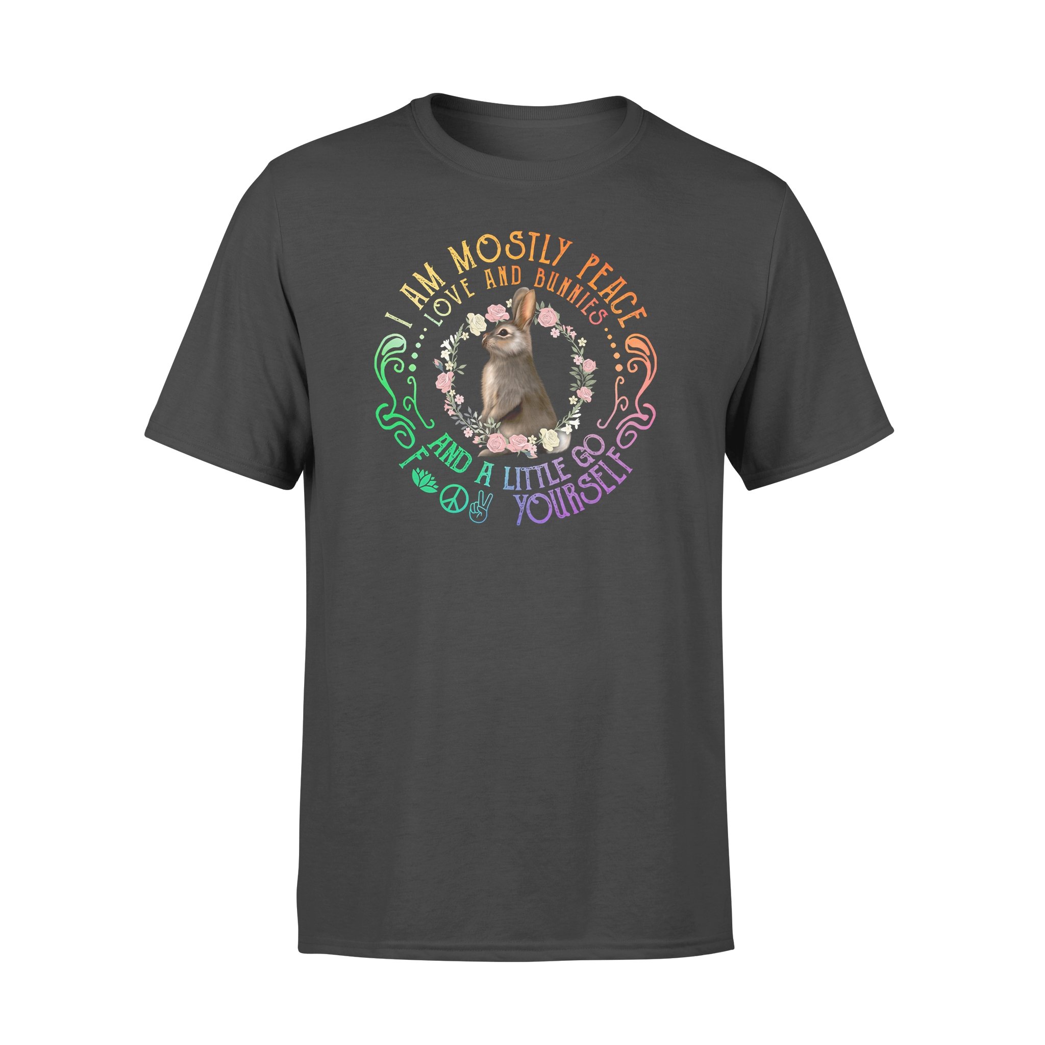 Rabbit – Hippie – T-Shirt