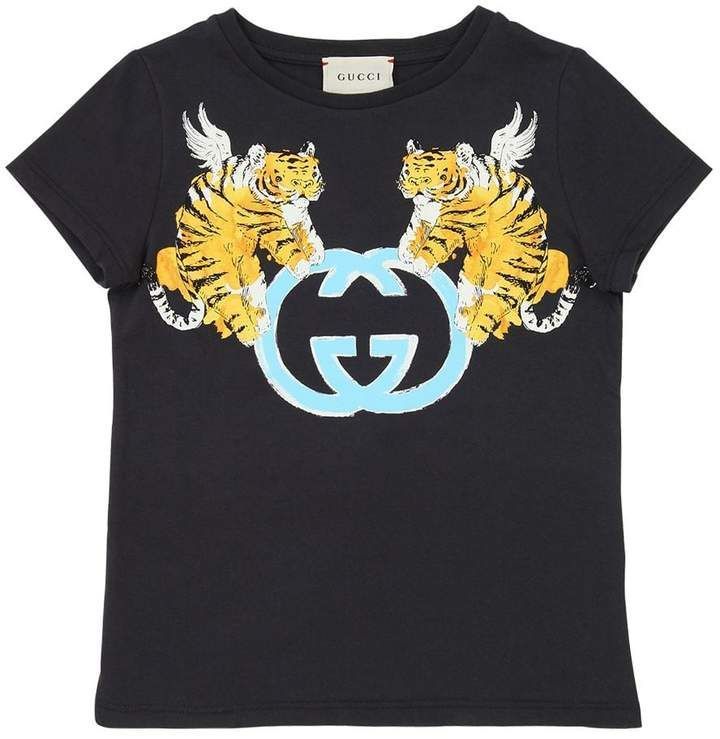 G Ucci Logo Print Shirt