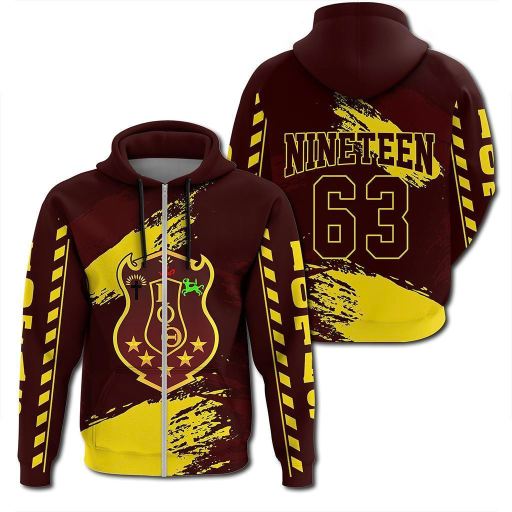 Fraternity Hoodie – Iota Phi Theta Nineteen Zip Hoodie