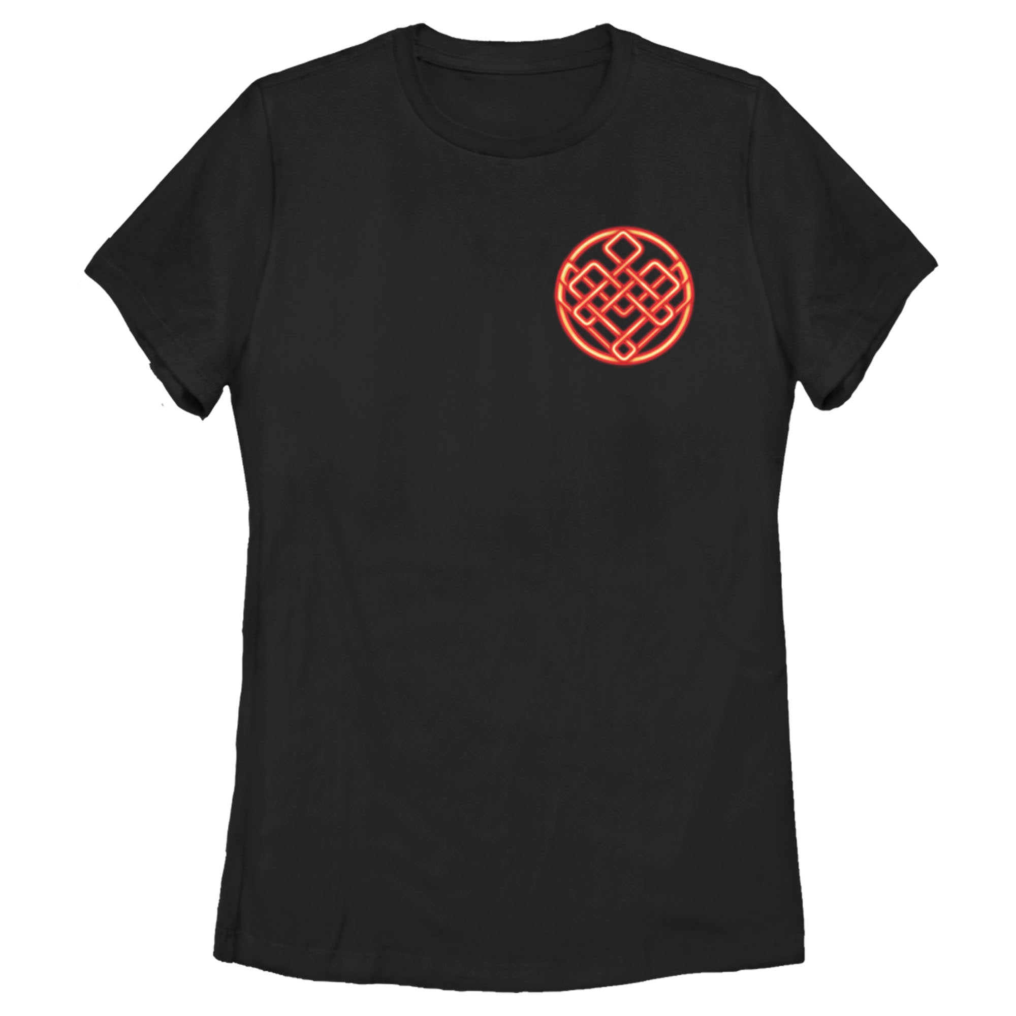 Shang-Chi Women’S Shang-Chi And The Legend Of The Ten Rings Pocket Symbol  T-Shirt