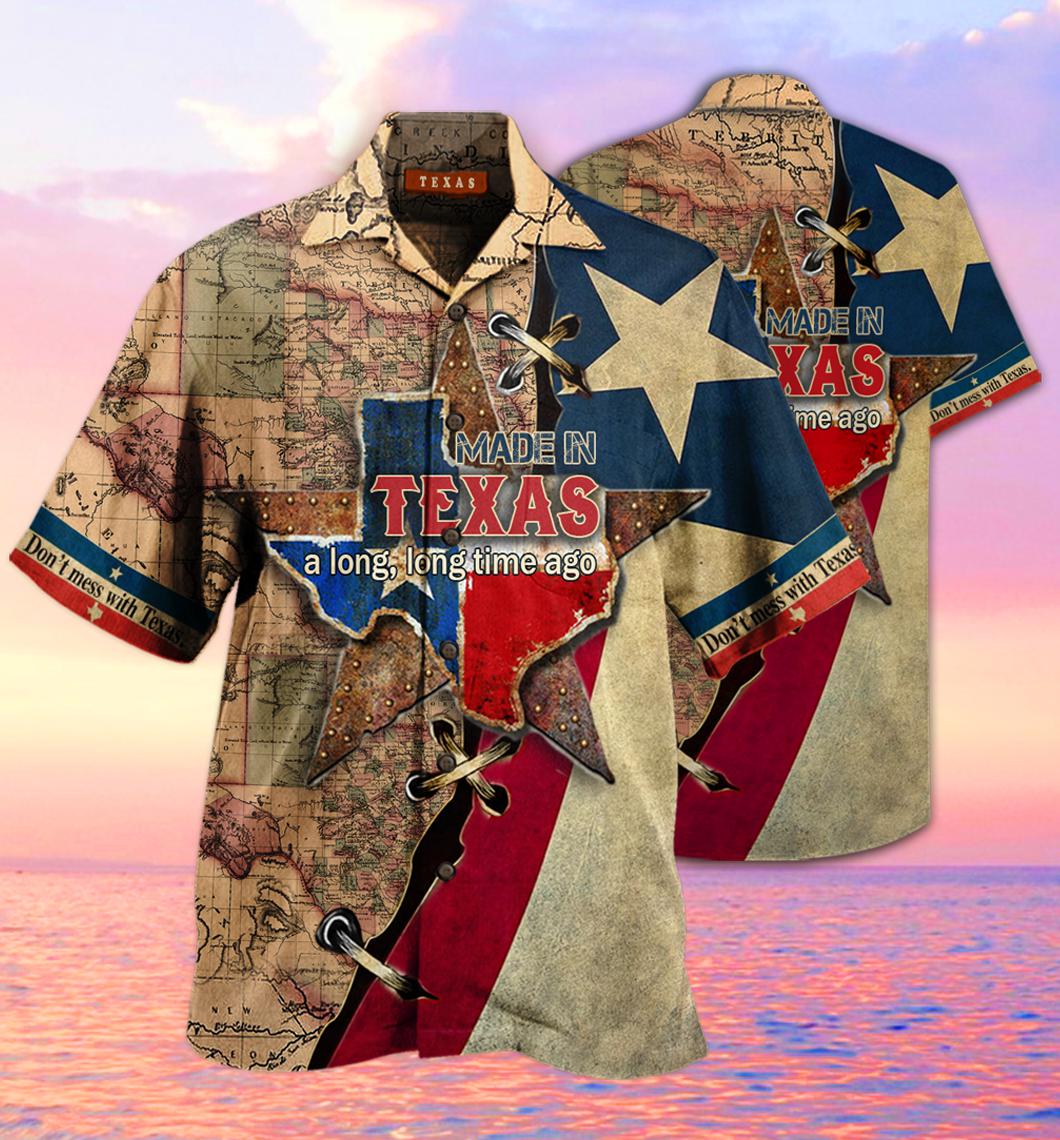 Made In Texas A Long Time Ago Hawaii Shirt For Men Women Ha56052