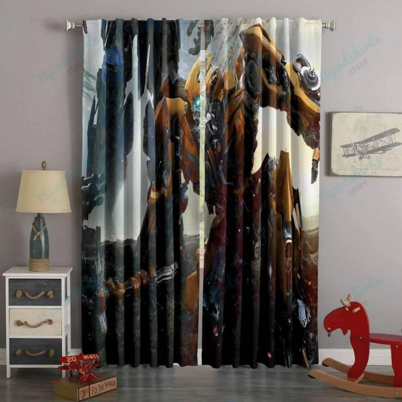 3D Printed Transformers The Last Knight Style Custom Living Room Curtains