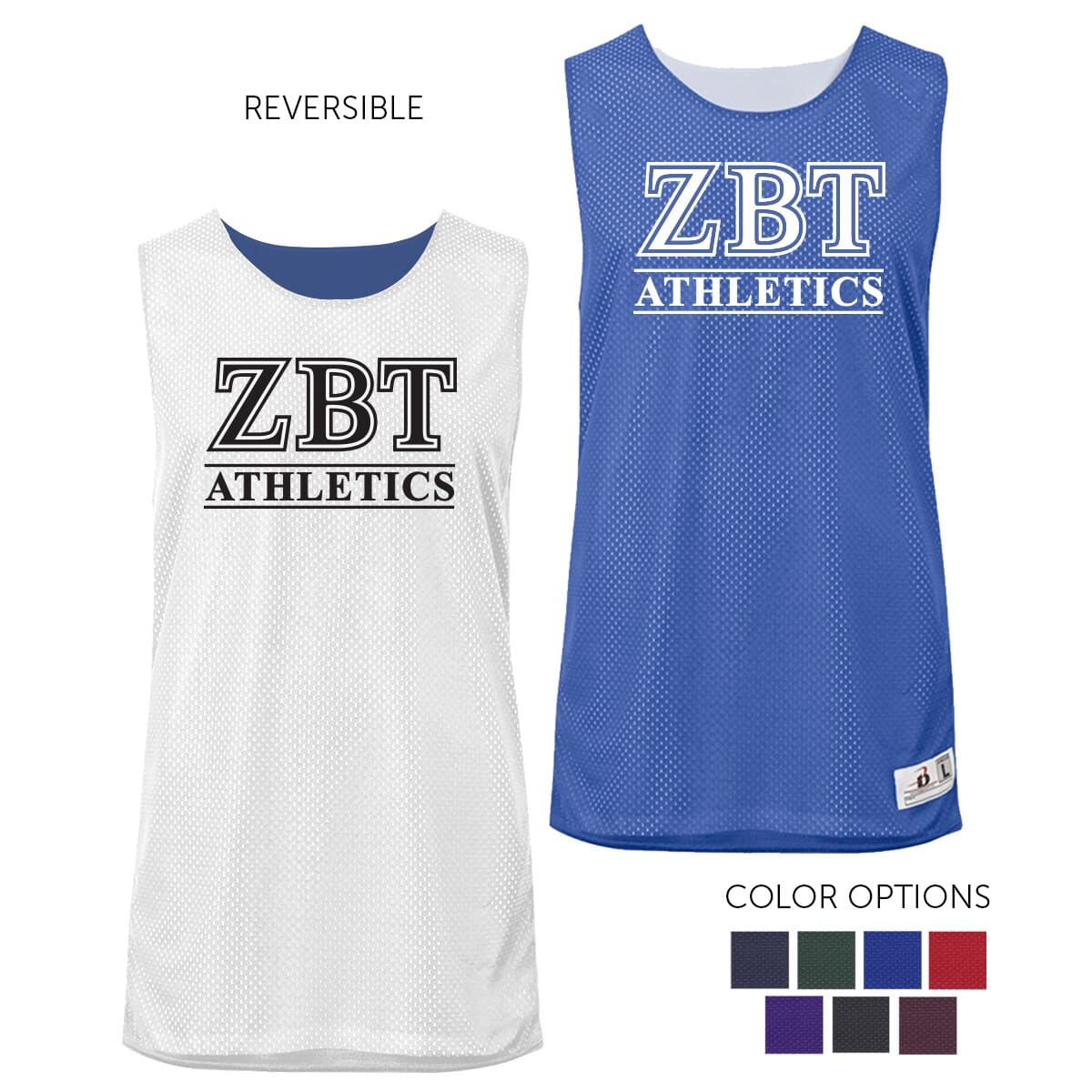 Zbt Intramural Athletics Reversible Mesh Tank