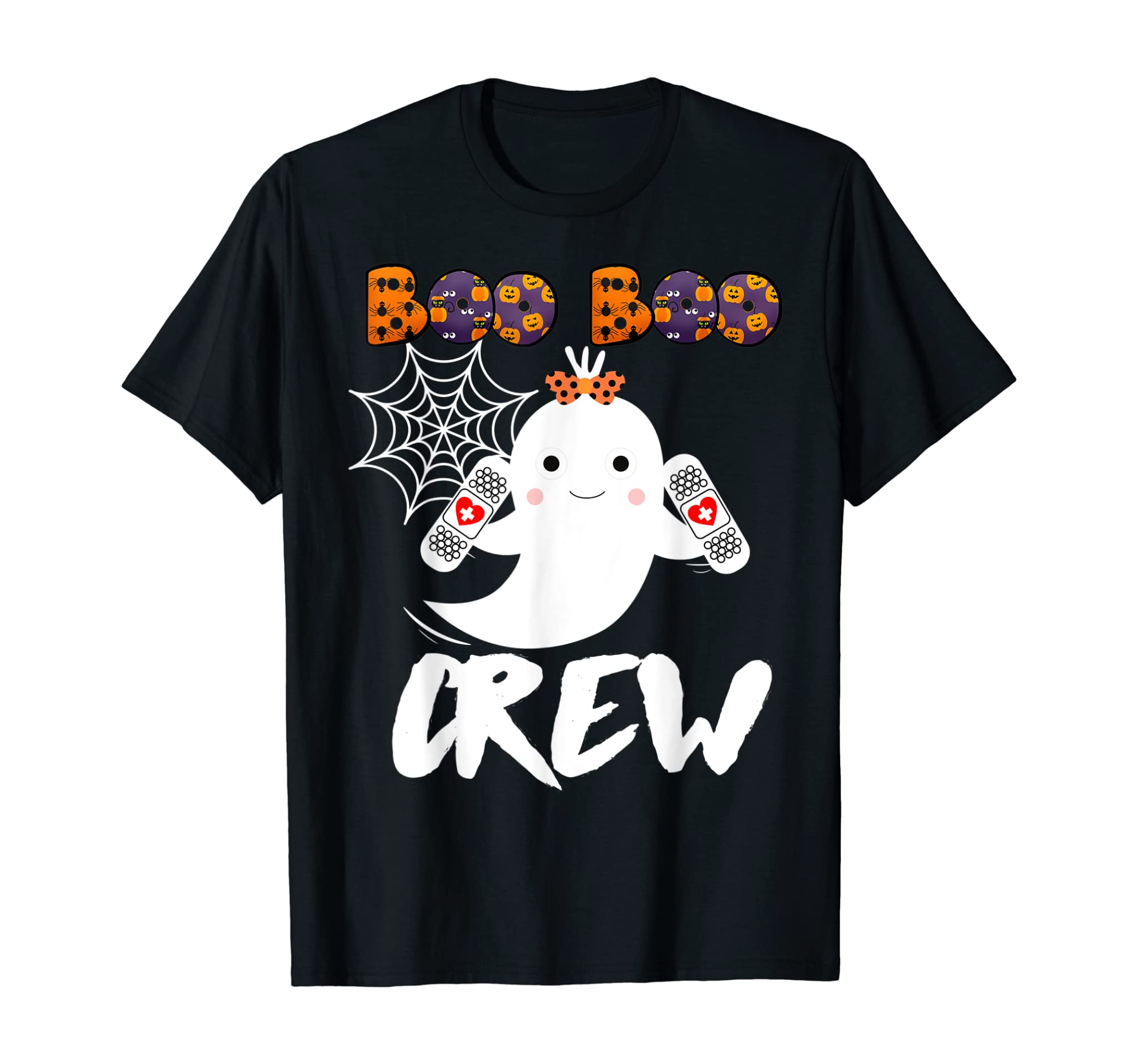 Boo Boo Crew Nurse Shirt Funny Halloween Costume Fun Gift T-Shirt