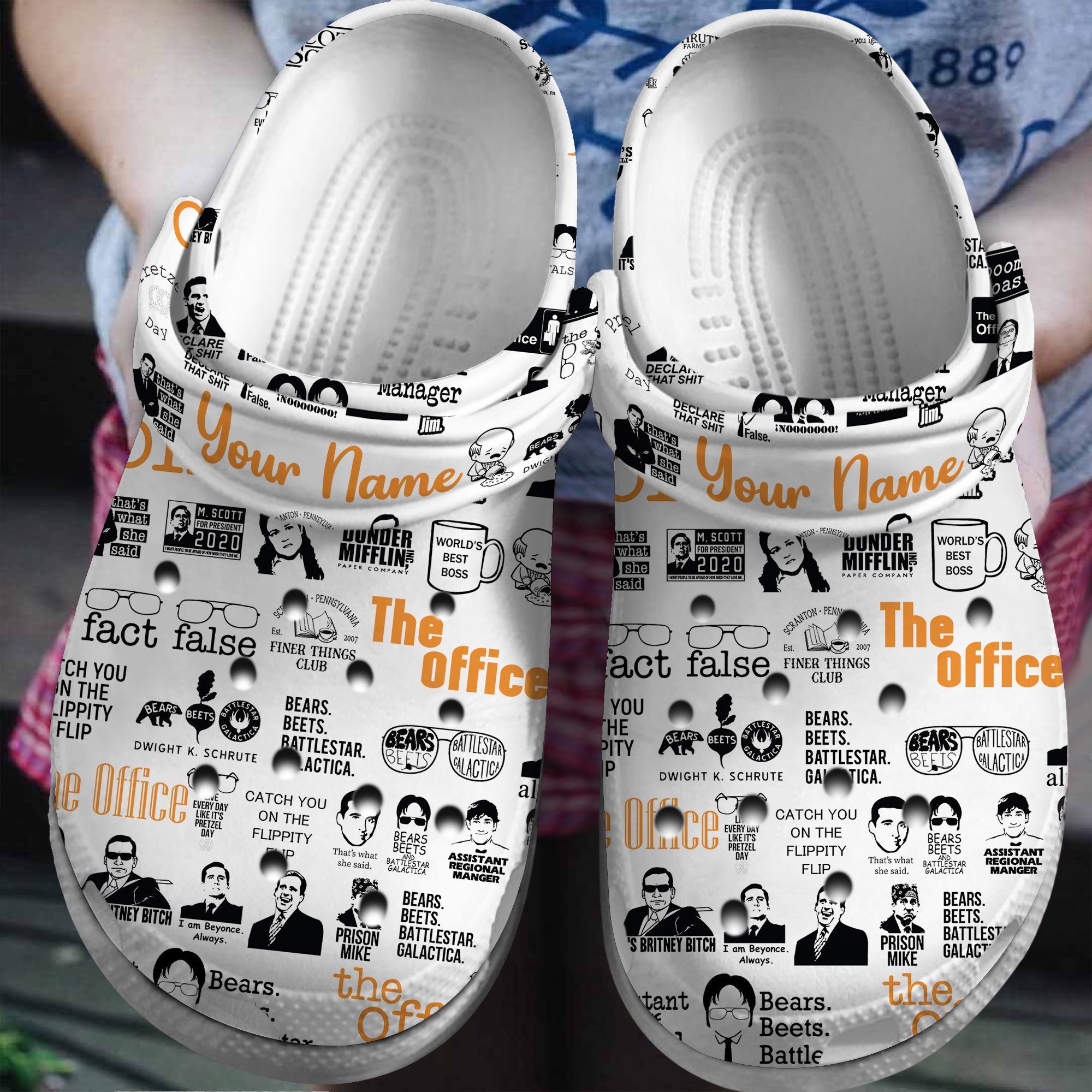 The Office Tv Series Crocss Clogs For Men Women And Kid Zkkhqhtt-1