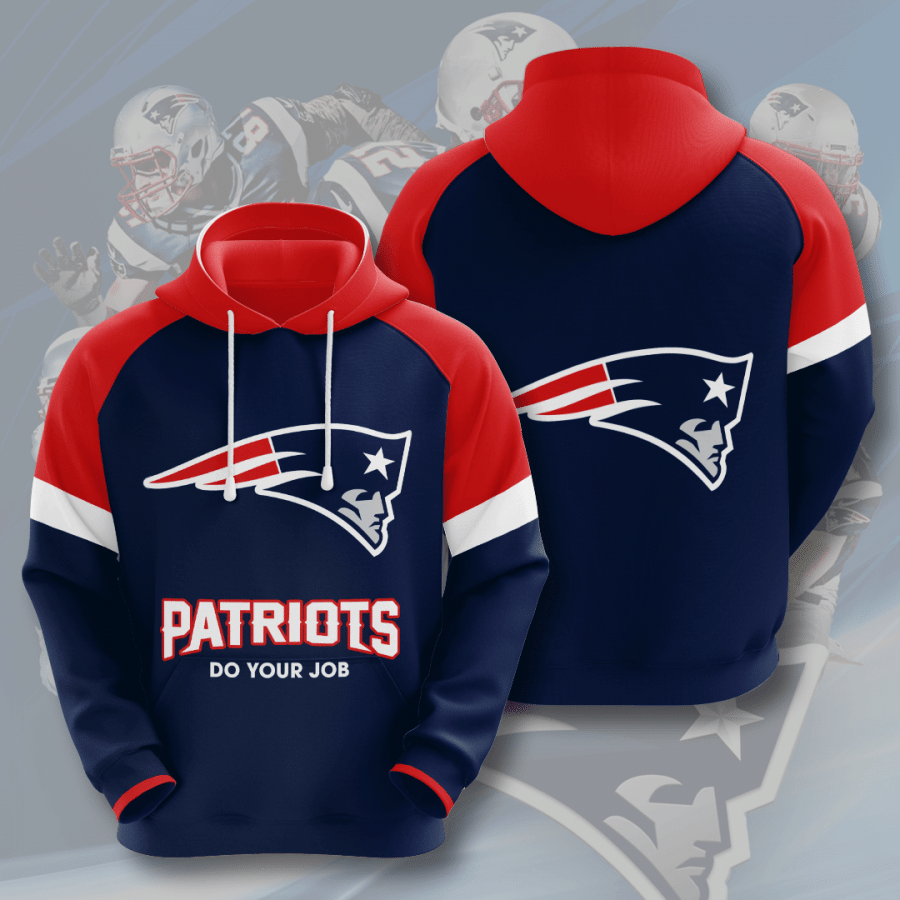 New England Patriots New England Patriots Custom 3D Hoodie Sweatshirt