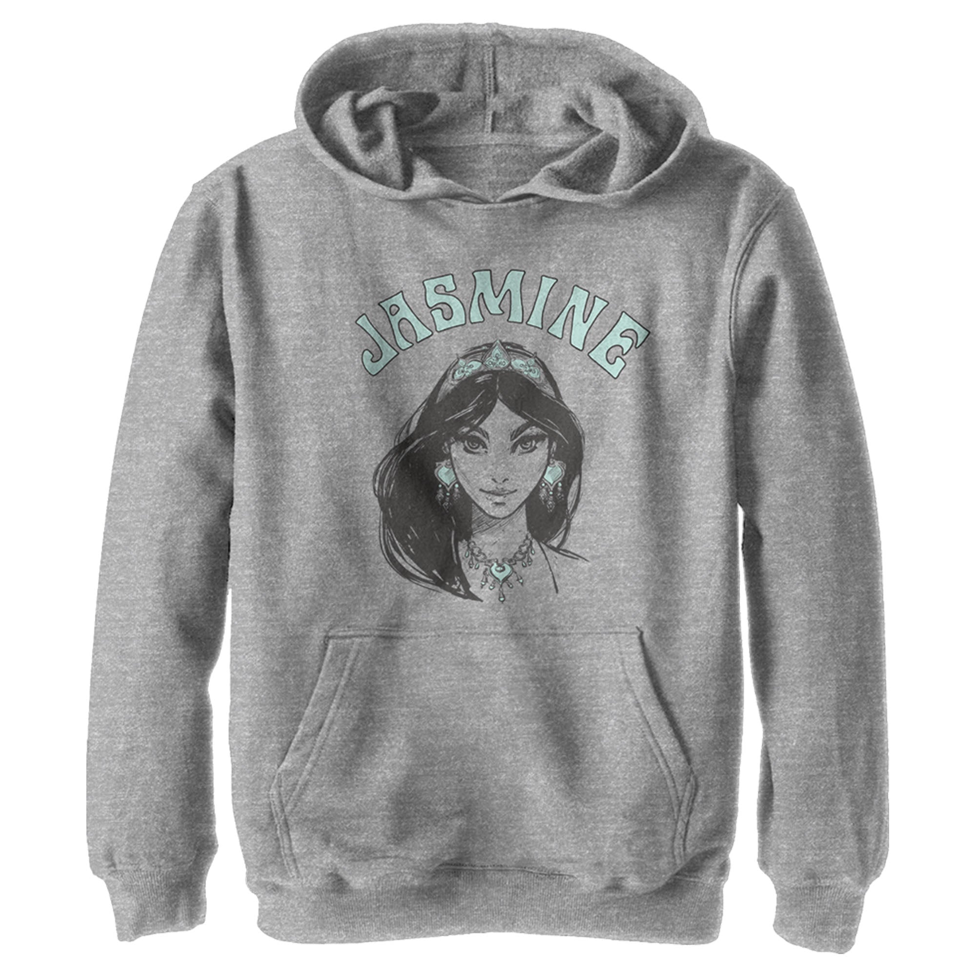 Boy’S Aladdin Aladdin Jasmine Sketch Pull Over Hoodie