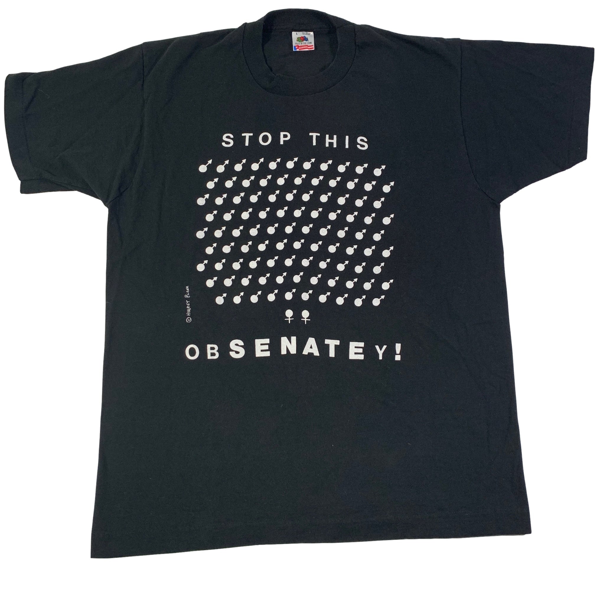 Vintage Senate “Stop this Obsenatey” T-Shirt