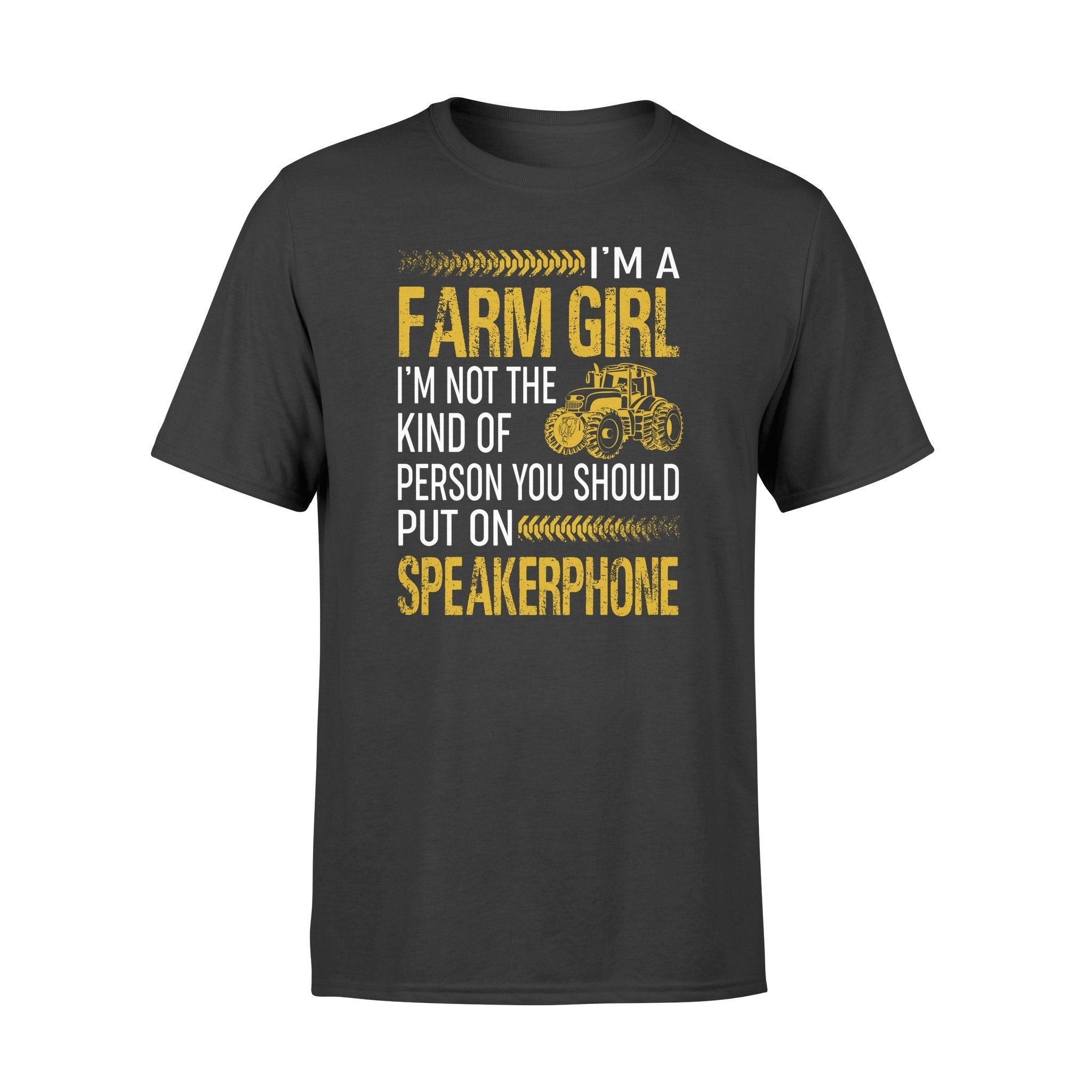 Farmer I Am A Farm Girl Graphic Unisex T Shirt, Sweatshirt, Hoodie Size S – 5XL
