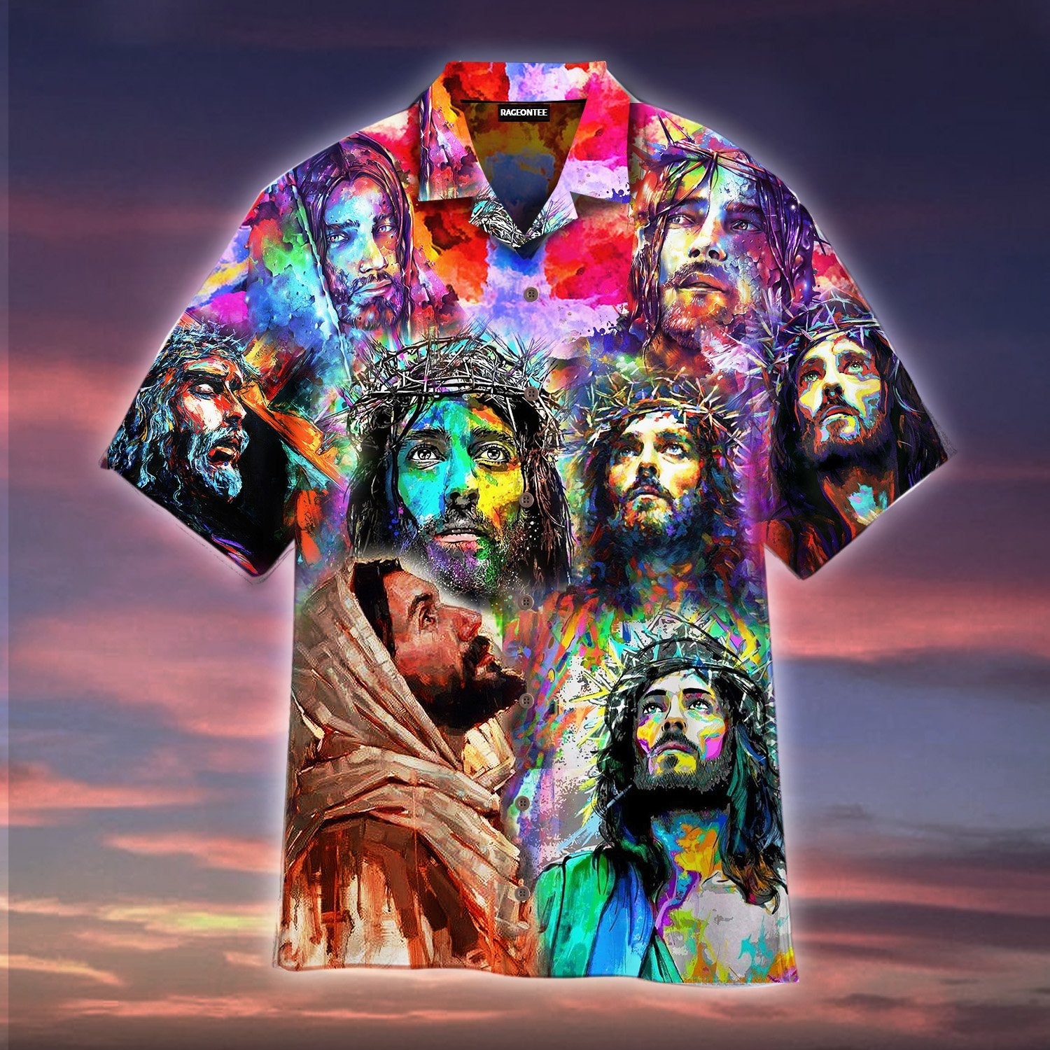 Jesus Peace Life Colorful Hawaii Shirt For Men Women Adult Ha3532