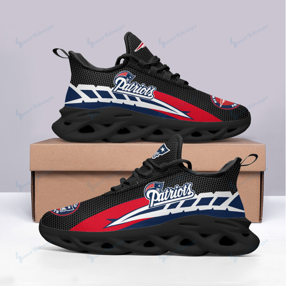 New England Patriots Yezy Running Sneakers Bb328