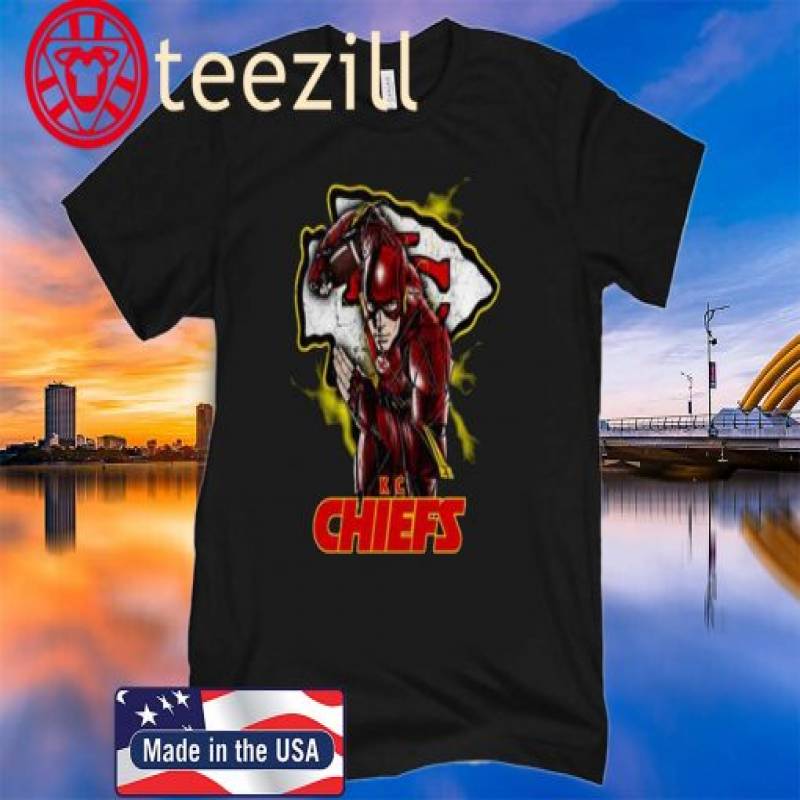 THE FLASH KANSAS CITY CHIEFS MEN’S TSHIRT