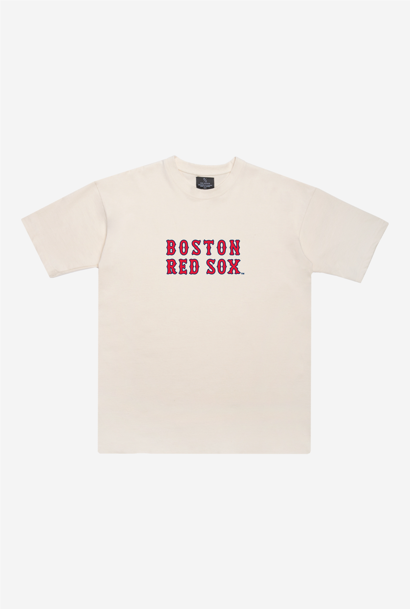 Boston Red Sox Heavyweight T-Shirt – Natural