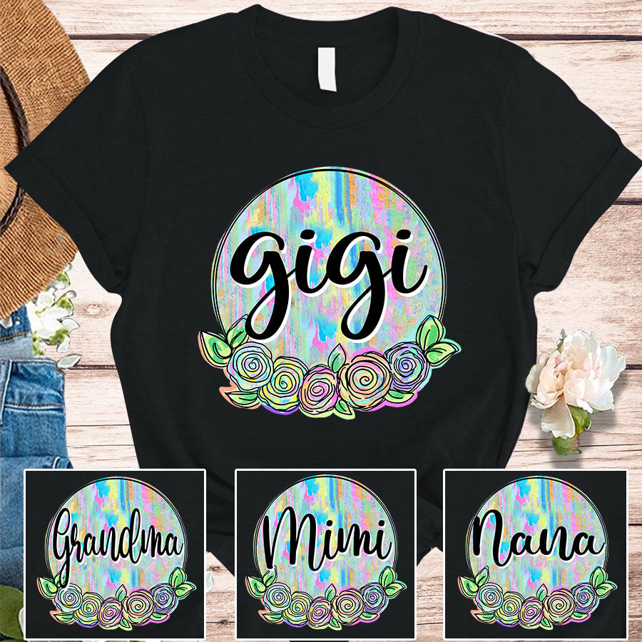 Gigi Flower Colorful T-Shirt