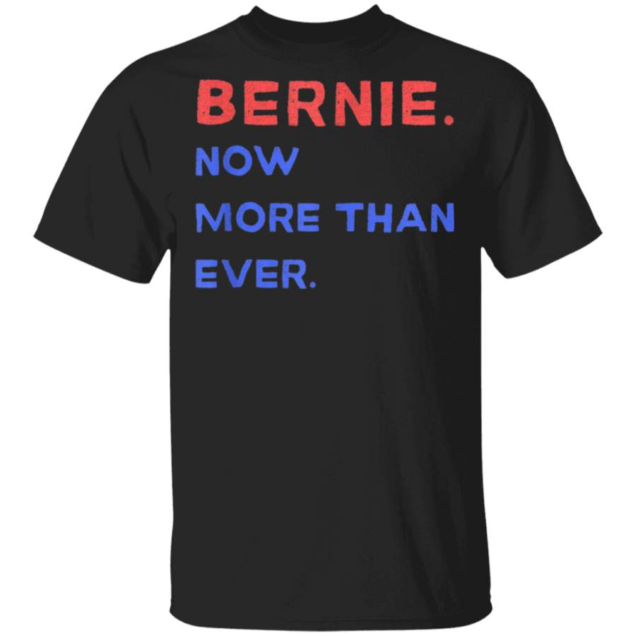 Bernie Now more than ever TShirt