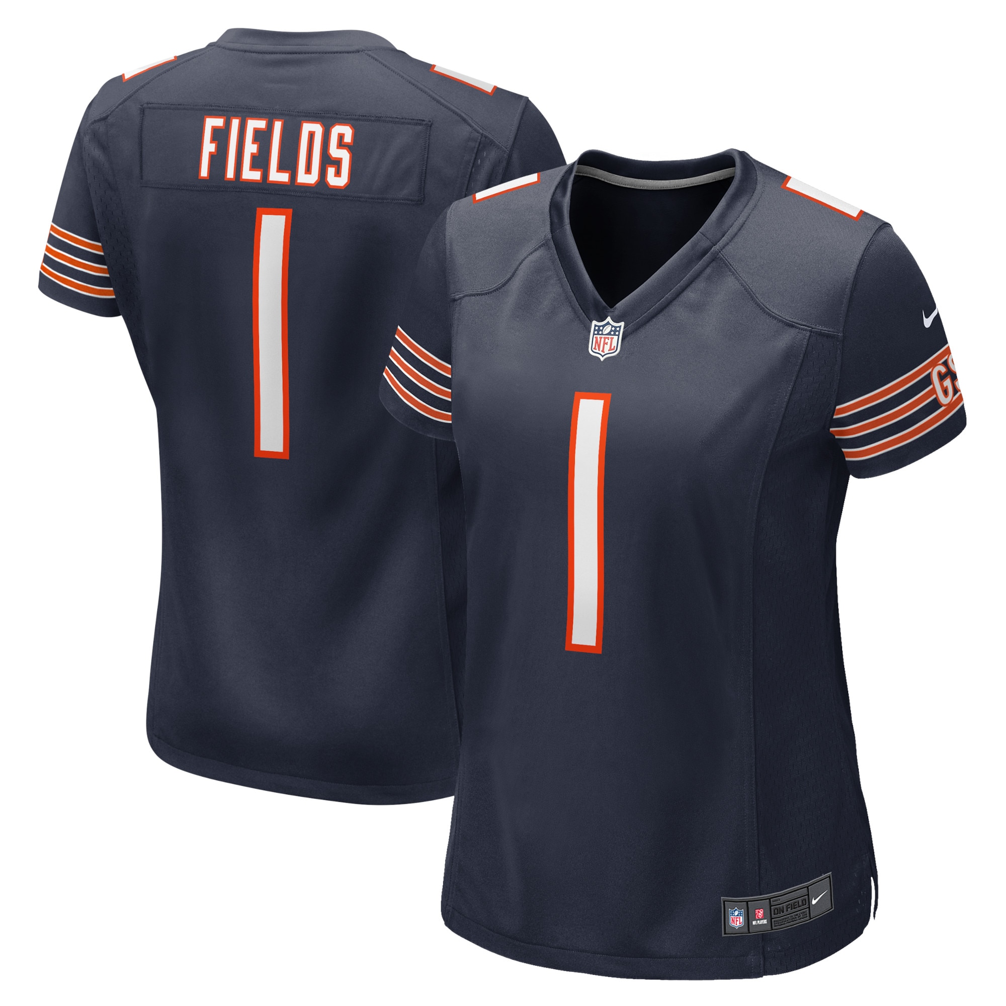 Women’s Chicago Bears Justin Fields Navy Player Jersey