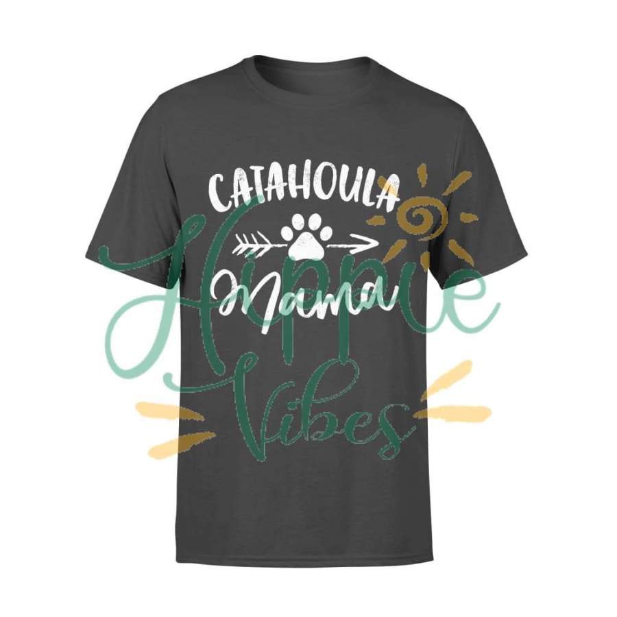 Dog gift idea Catahoula Mama Leopard Lover T-Shirt – Standard T-shirt