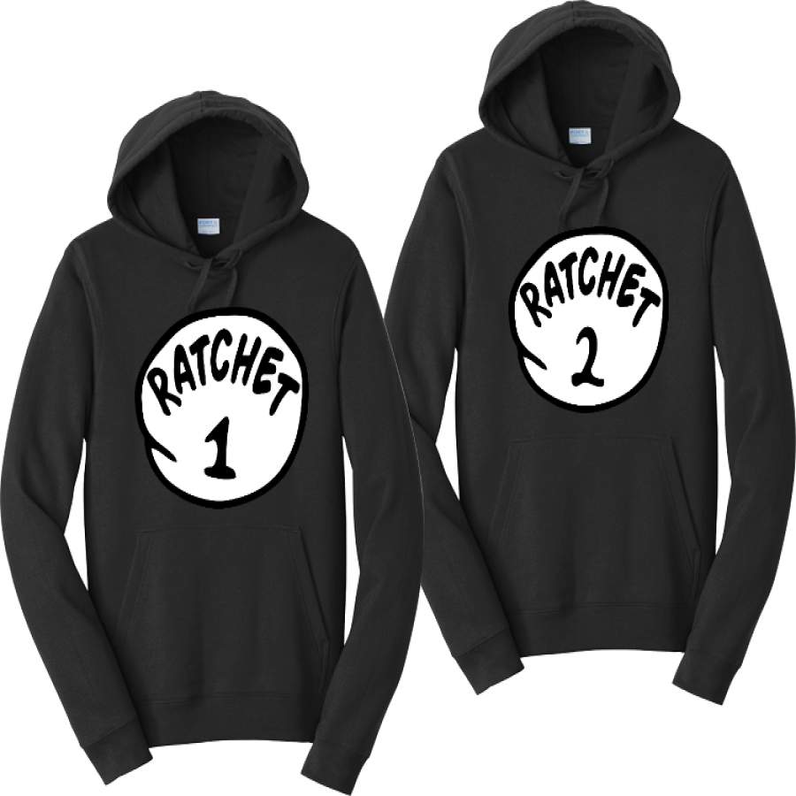 Ratchet 1,2 Couples Hoodies Matching Sweatshirts