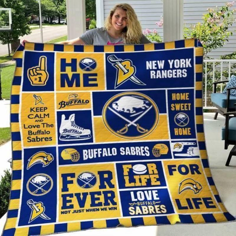 Buffalo Sabres Quilt Blanket 01