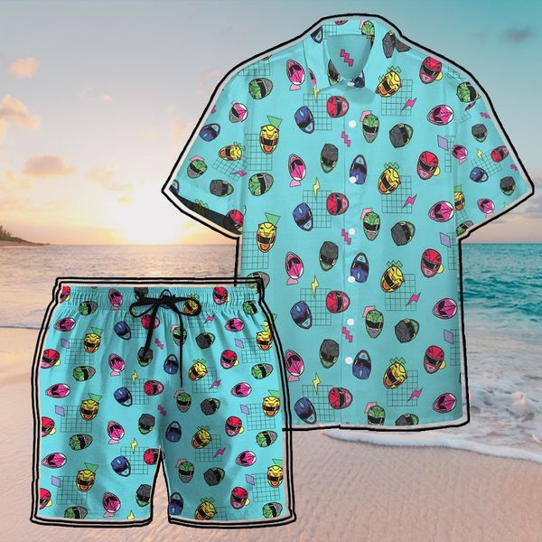 Power Rg Hawaii Shirt Beach Short Ha73978