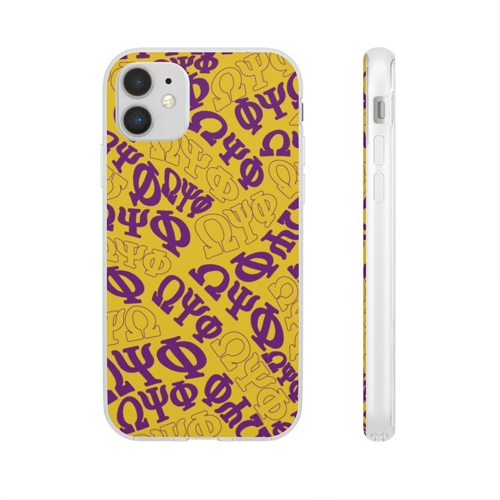 Arica Zone Phone Cases – Omega Psi Phi Letters Phone Case