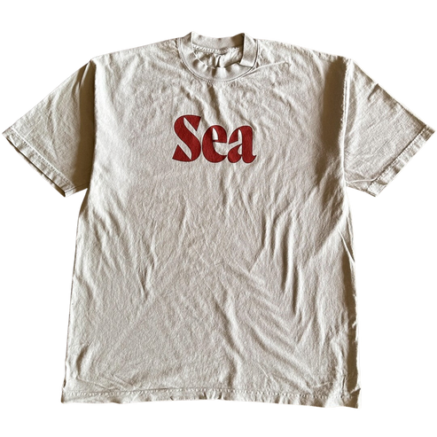 Sea Text Tee Shirt Outfit