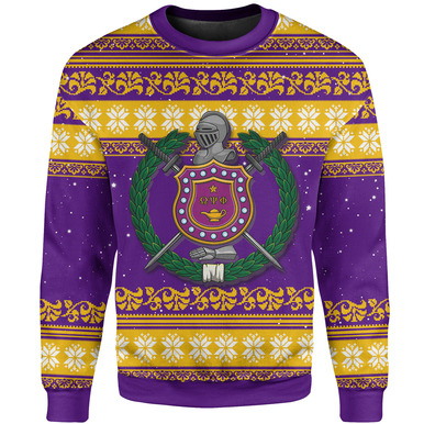 Christmas Omega Psi Phi Sweatshirt – Fraternity Omega Psi Phi Logo