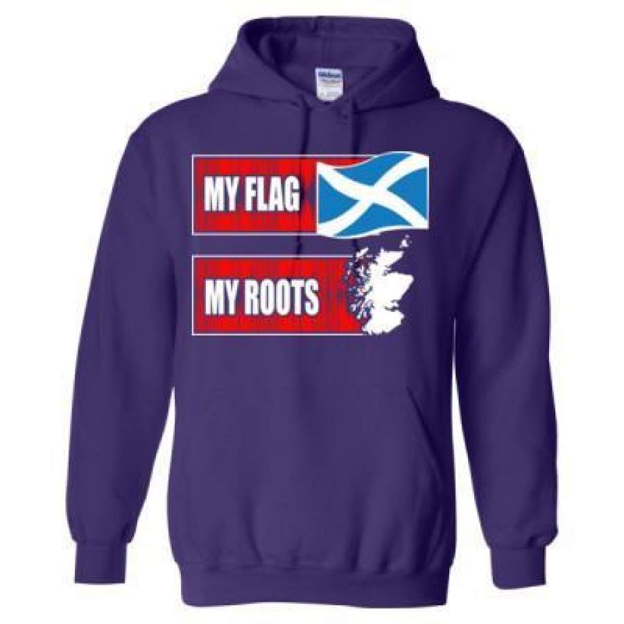 AGR Scotland My Flag My Roots – Heavy Blend™ Hooded Sweatshirt