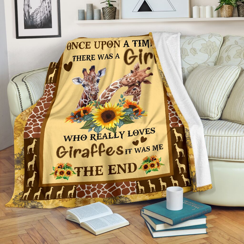 Who Really Loves Giraffes It Was Me Blanket Kids Gift Ideas