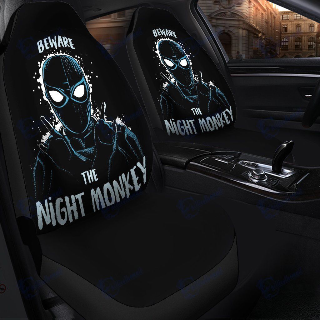 Spiderman Night Monkey Seat Covers