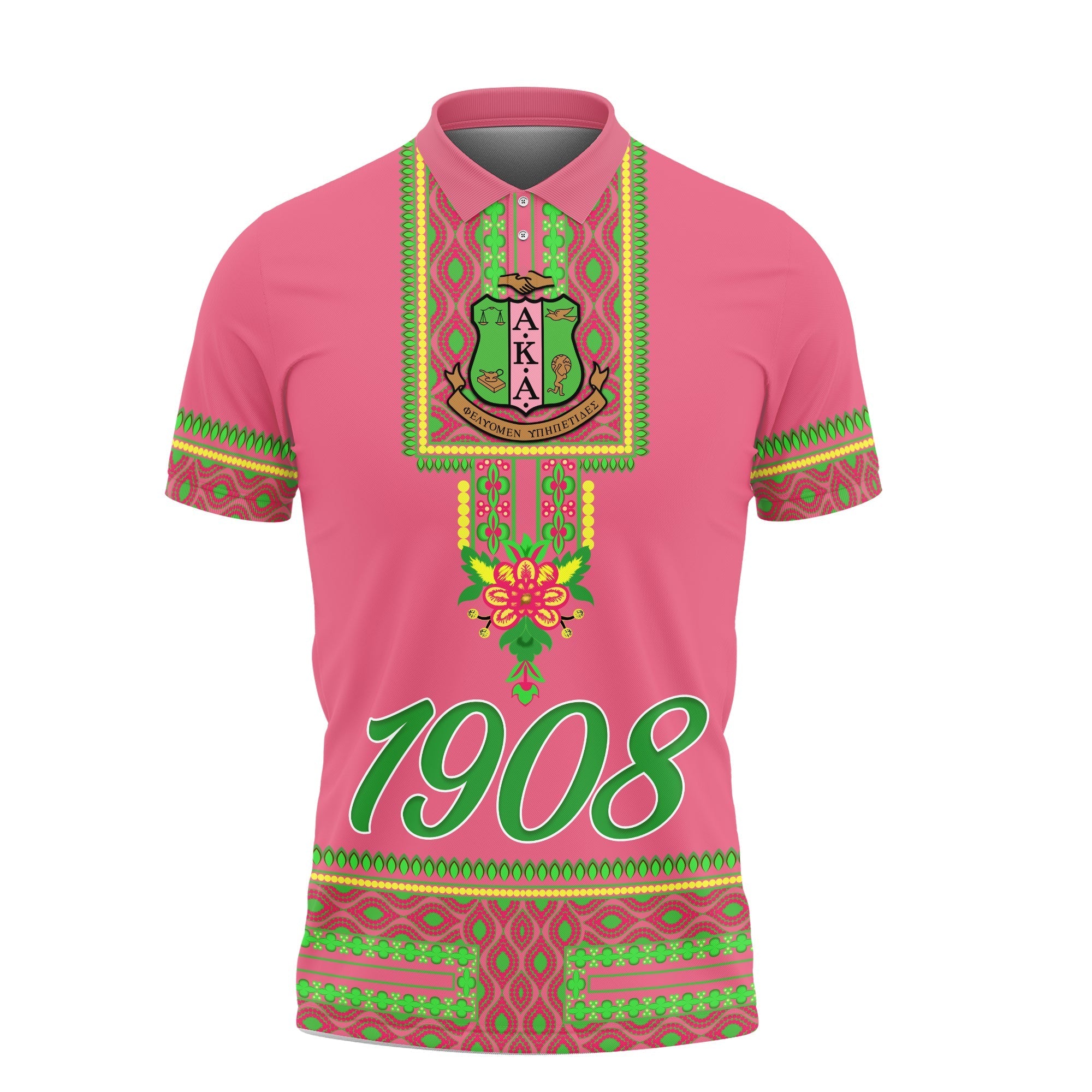 Alpha Kappa Alpha Akas Polo Shirt Est 1908 Pretty Girls