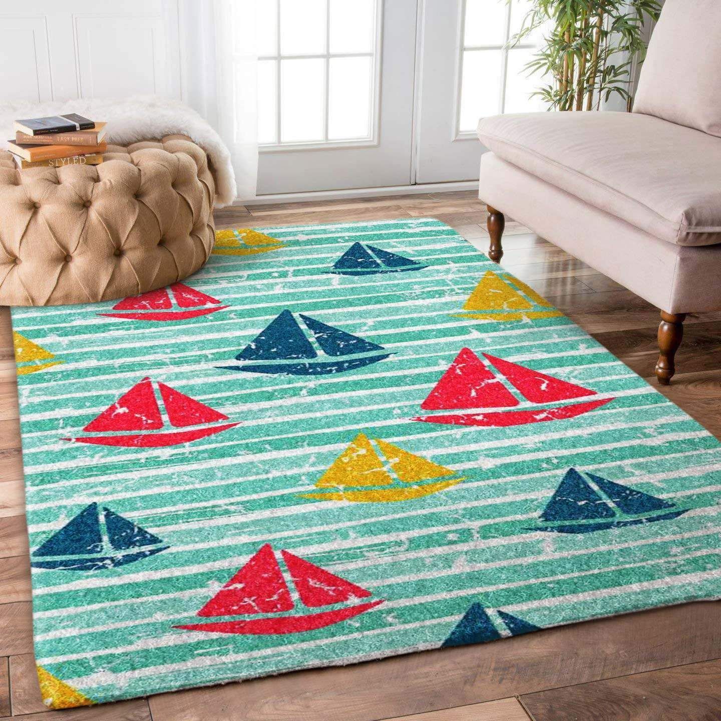 Boats Sailing Limited Edition  Sku 263900 Rug