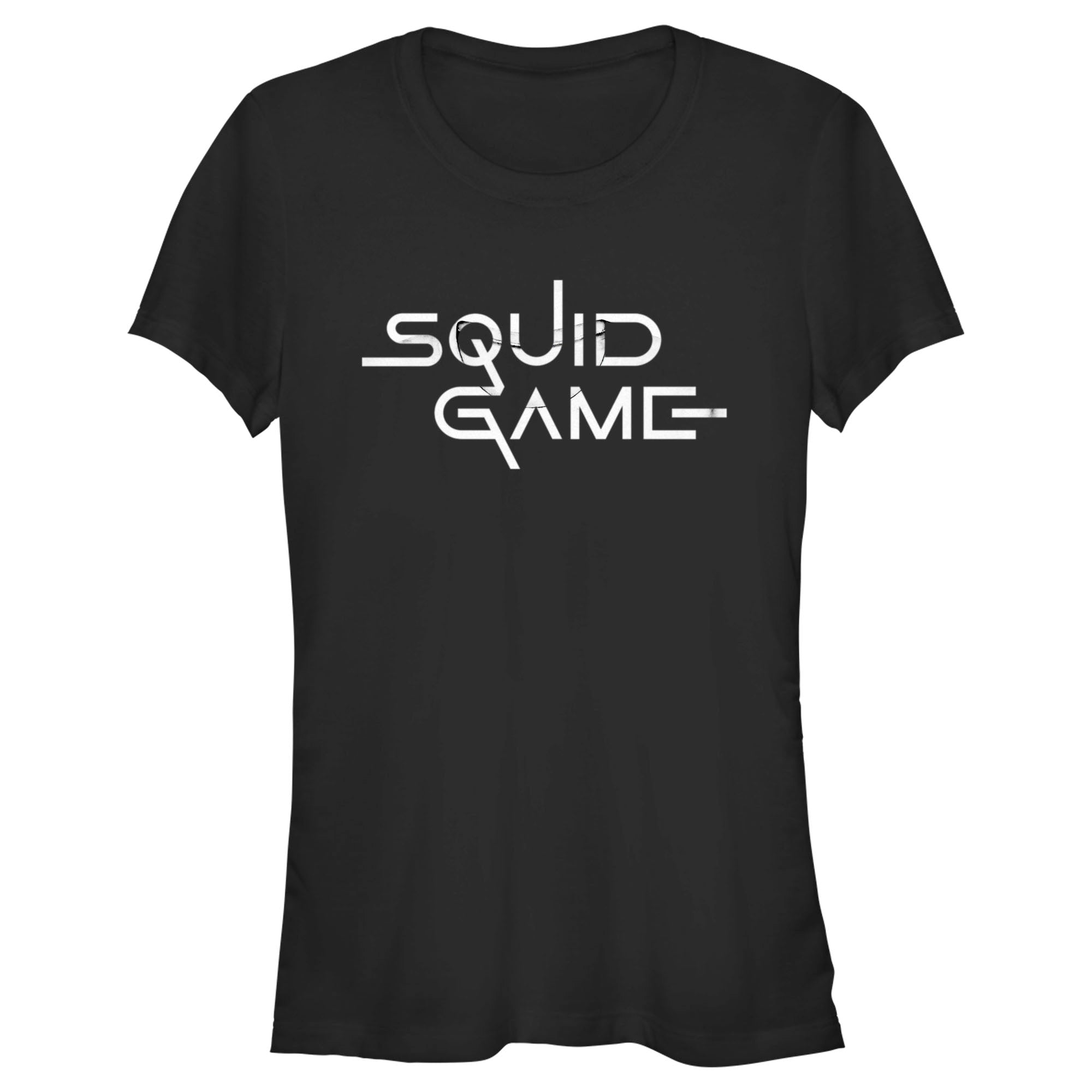 Squid Game Junior’S Logo Black  T-Shirt