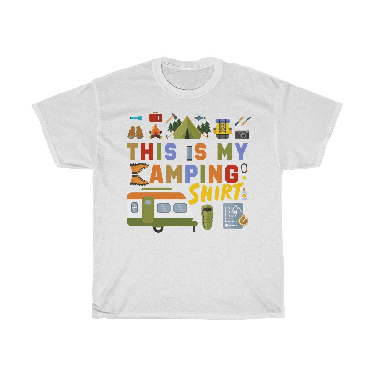 This is my camping shirt Tshirt