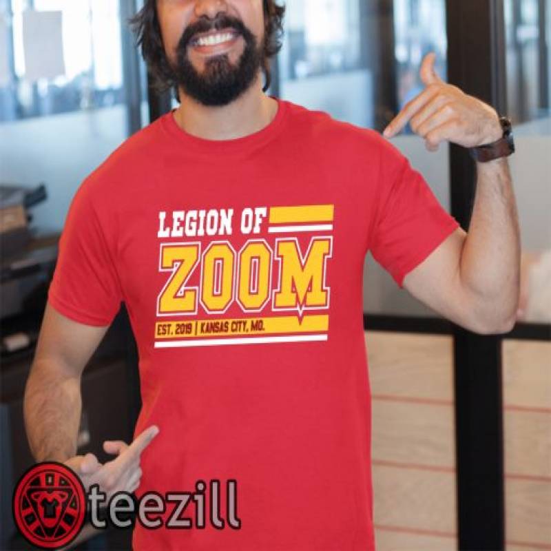 The Legion of Zoom T-Shirt Tyreek Hill – Sammy Watkins – Mecole Hardman – Kansas City Chiefs Shirt