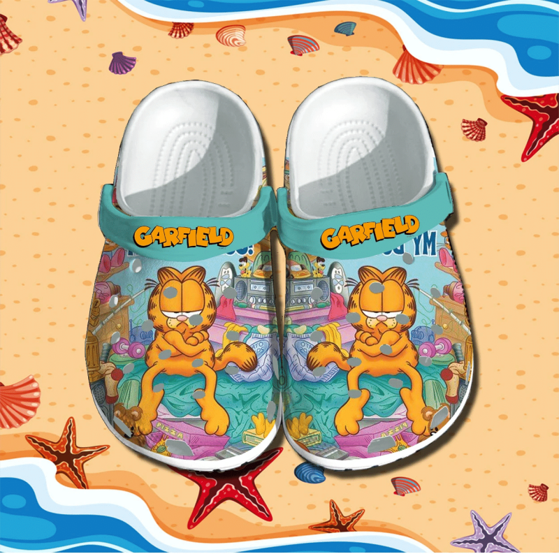 Garfield Crocs Clog Shoes 3