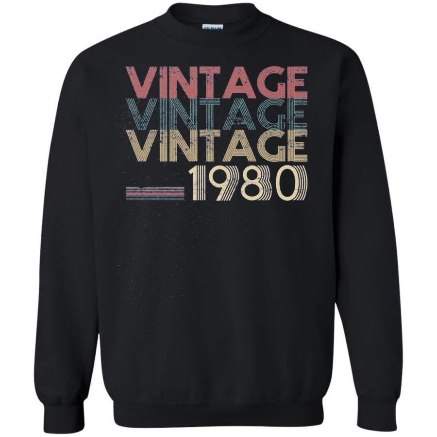 AGR Retro Classic Vintage 1980 Sweatshirt